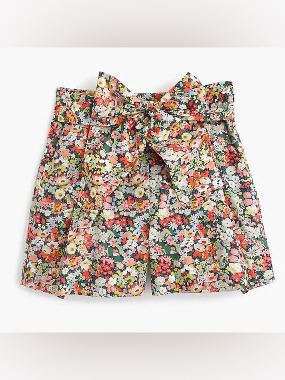J.Crew Tie-Waist Short in Thorne Liberty